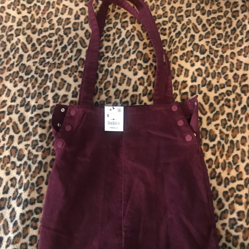 Zara suspender skirt
